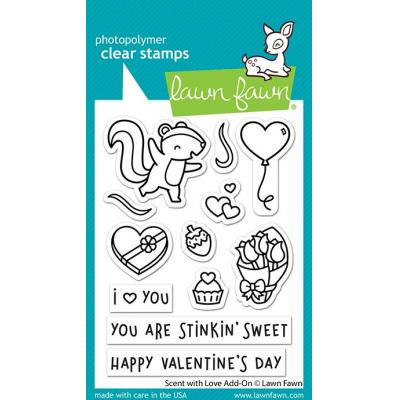 Lawn Fawn Clear Stamps - Scent With Love Add-On